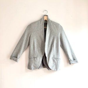 3/4 sleeves grey blazer